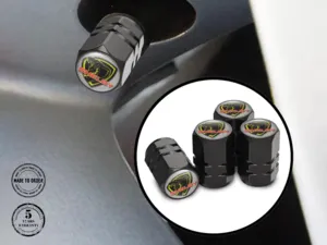 Tyre Valve Covers Cars Domed Edition